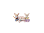 Figurines de famille de renards avec les parents et deux bébés dans une poussette double.