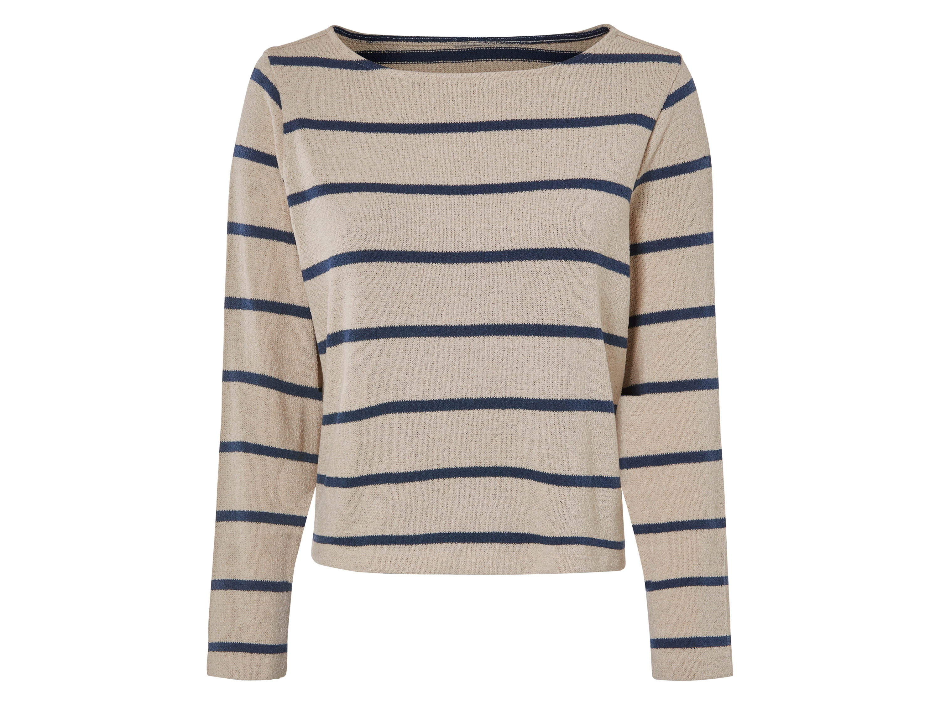 esmara® T-shirt manches longues femme (beige, S (34/36))