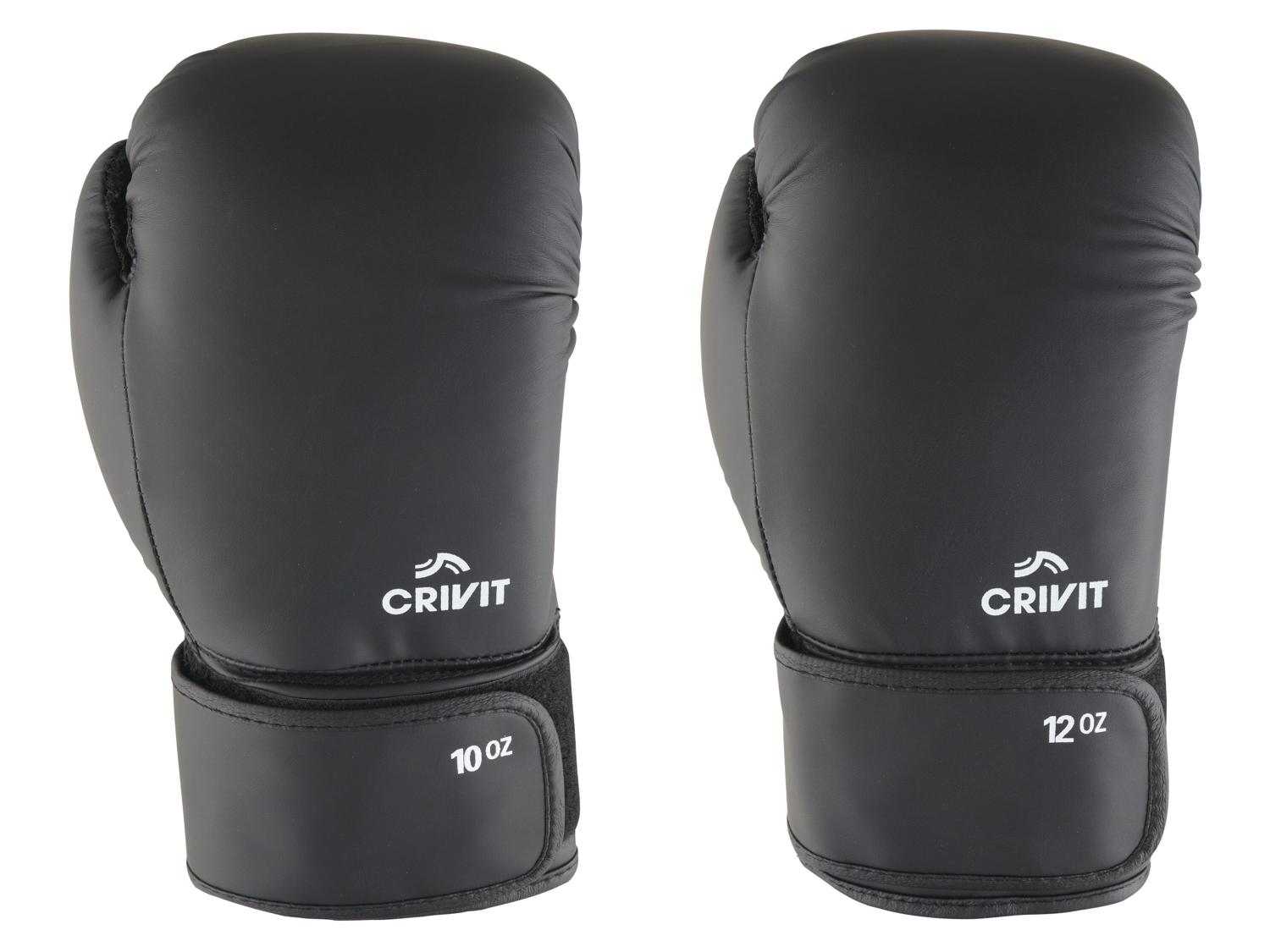 Gants de boxe « Prestige » de TOP TEN avec revêtement en cuir véritable | Kampfsport