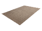 Tapis beige texturé, style moderne.