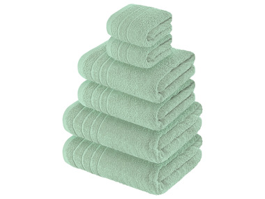 LIVARNO home Set de 6 serviettes éponge