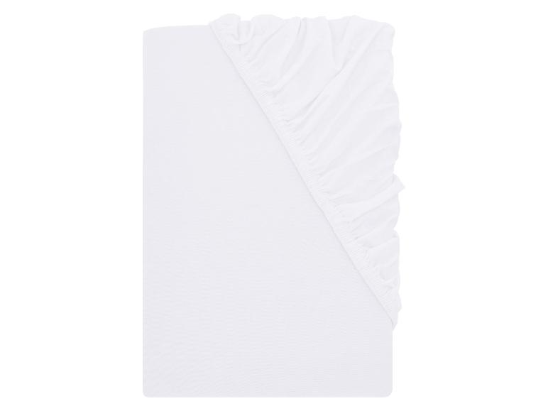 Drap-housse blanc