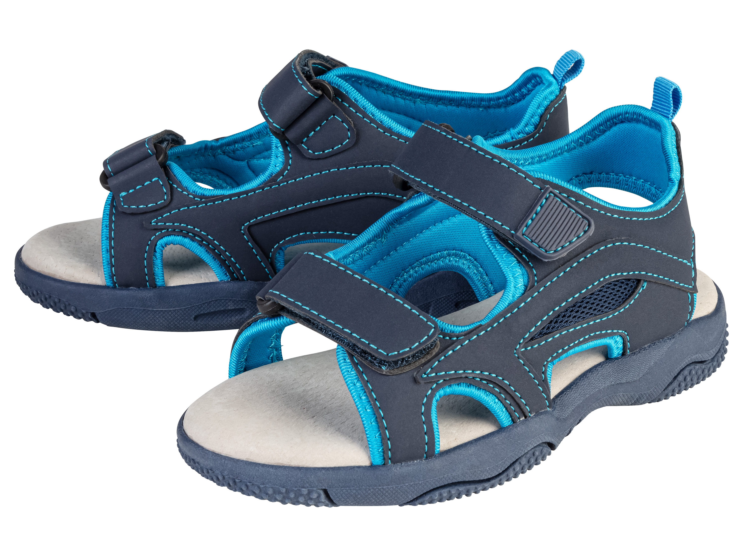 pepperts!® Sandales garçon (bleu foncé, 38)