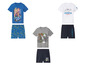 T-shirts avec Batman, Krypto et Bugs Bunny, et des shorts assortis.