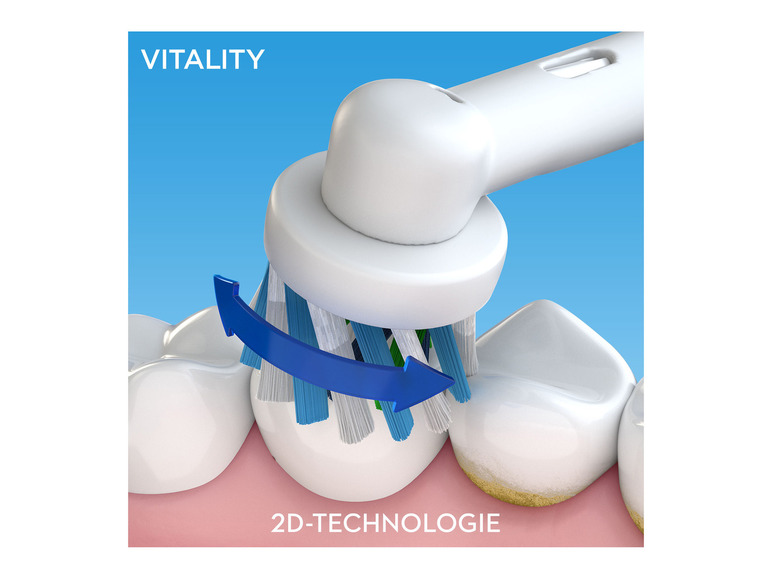 Aller en mode plein écran : Oral-B Brosse à dents électrique CrossAction Vitality100 - Image 4