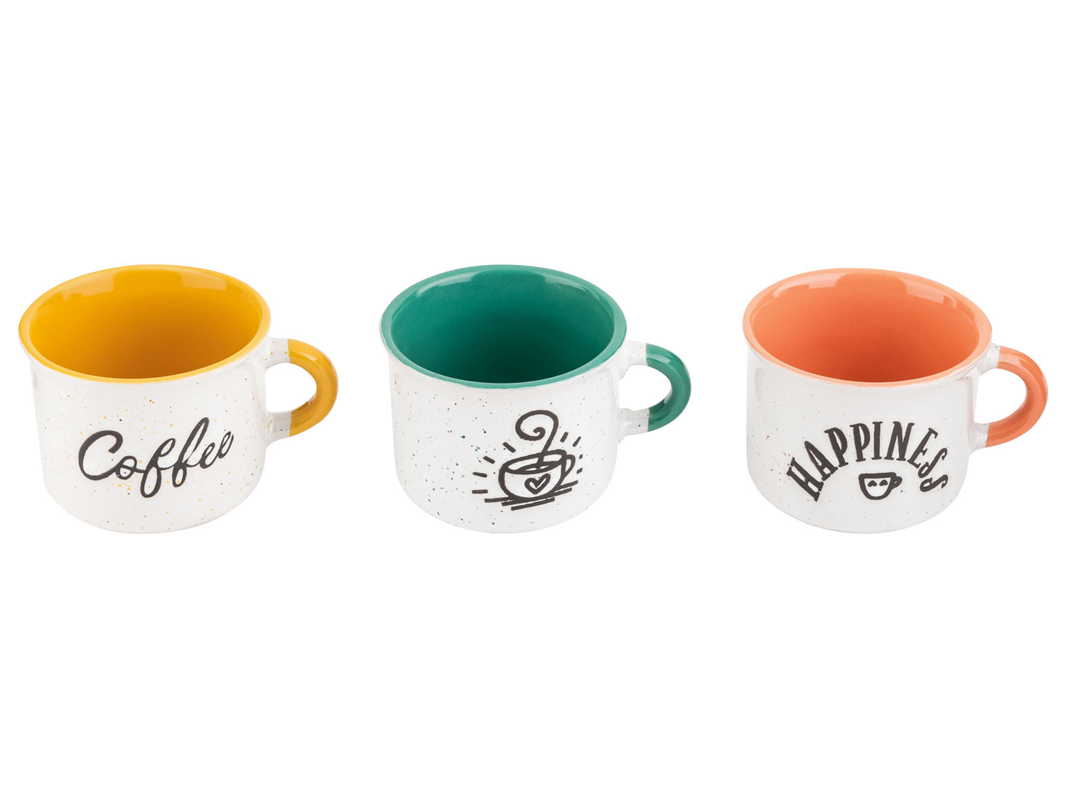 Tognana Lot de 3 Tasses à espresso, 100 ml
