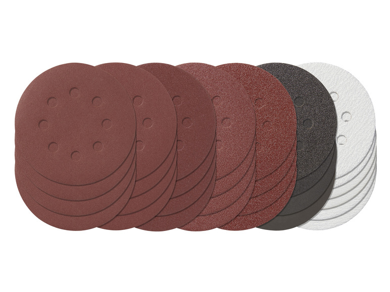 Aller en mode plein écran : PARKSIDE® Set de feuilles abrasives pour ponceuse à bande vibrante ou excentrique - Image 4