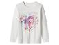 T-shirt blanc à manches longues avec imprimé My Little Pony Twilight Sparkle et Pinkie Pie et texte 'BEST BUDS'.