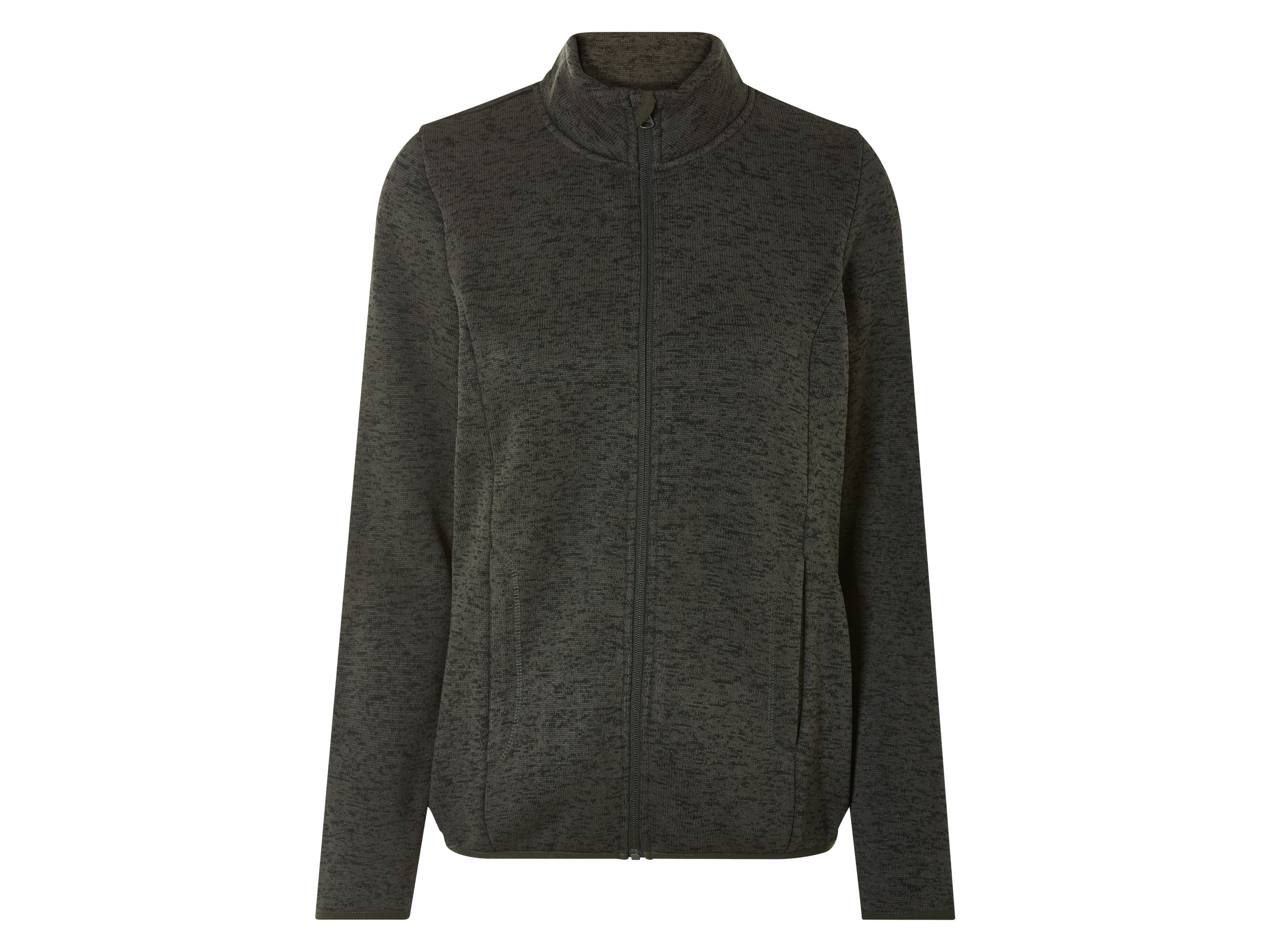 esmara® Veste polaire zippée en tricot femme (kaki, S(34/36))