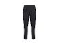 Pantalon noir coupe droite avec taille élastique.