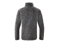 Veste polaire grise pour homme, vue de dos