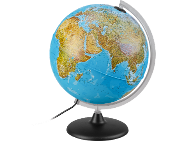 LIVARNO® Globe terrestre lumineux, Ø 30 cm