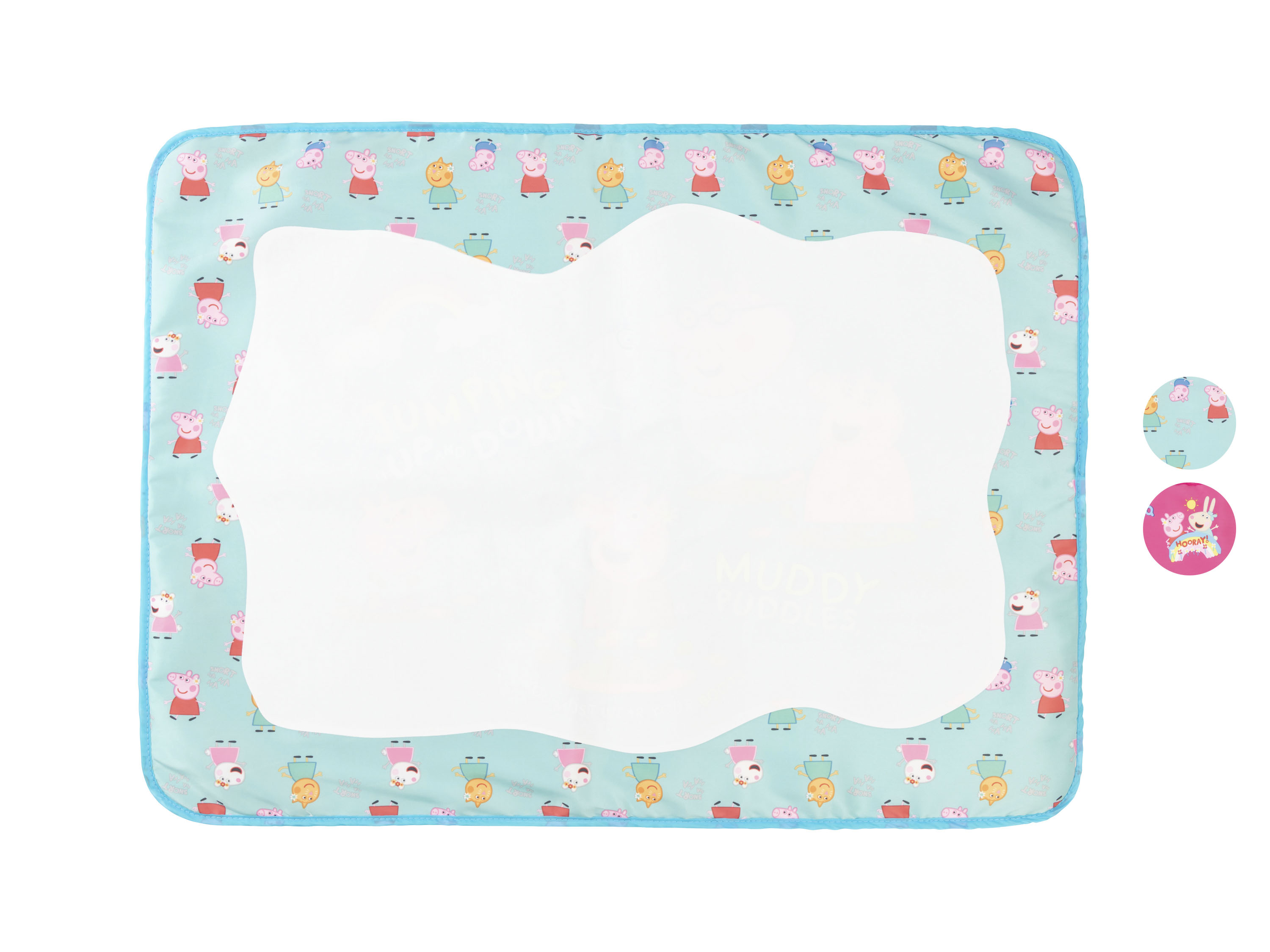 Tapis de dessin avec feutre à eau Peppa Pig