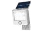 Projecteur LED solaire avec détecteur de mouvement et panneau solaire réglable