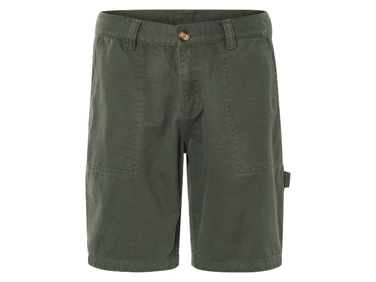 Shorts cargo vert olive.