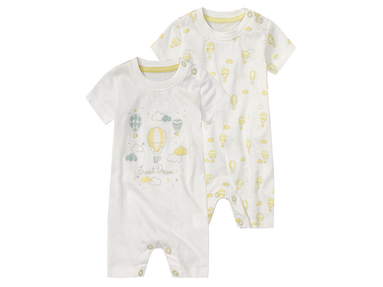 Aller en mode plein écran : lupilu® Lot de 2 pyjamas bébé - Image 9