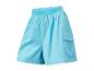 Shorts de sport bleu clair avec poche.