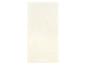 Serviette de toilette en coton crème avec un motif à rayures diagonales