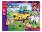 Ensemble de jeu Friends Pet Accessories Van avec deux figurines, animaux de compagnie et accessoires, 237 pièces.