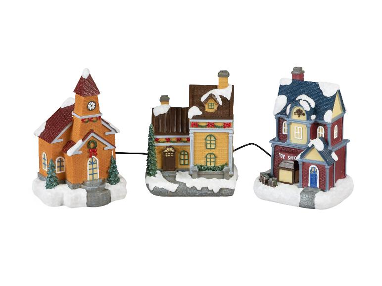 LIVARNO home Village de Noël lumineux 2