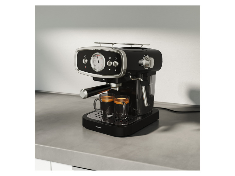 Aller en mode plein écran : SILVERCREST® KITCHEN TOOLS Machine à expresso SEM 1050 A2, 1 050 W, 1,2 L - Image 3