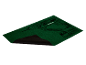 Tapis d'atelier vert Parkside avec motif de perceuse.