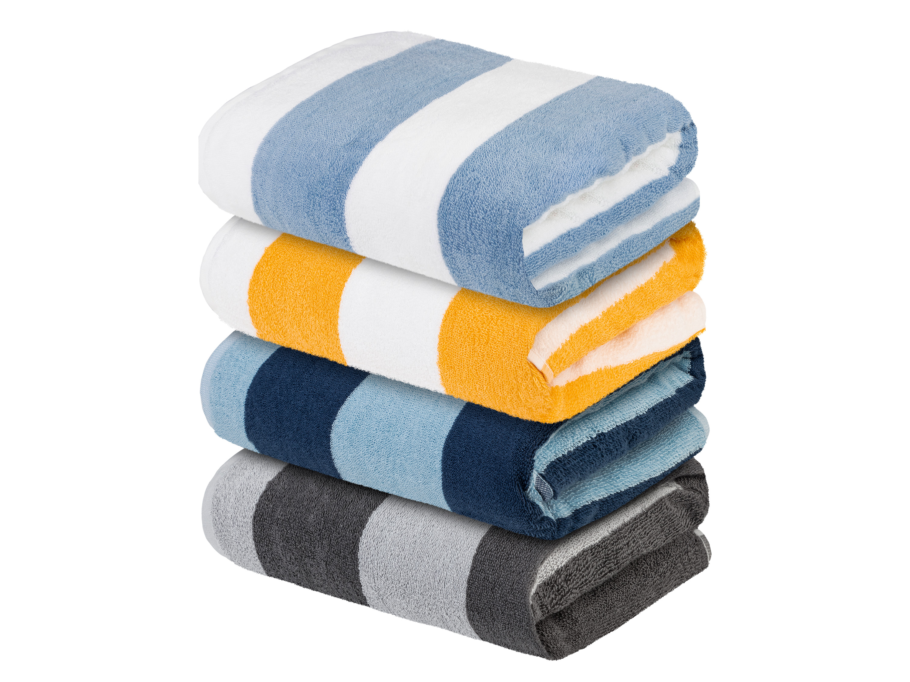 LIVARNO home Serviette de bain en éponge, 70 x 140 cm