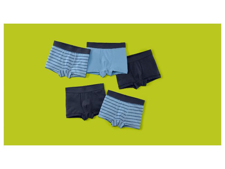 Lot de 5 boxers petit garçon