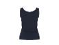 Débardeur basique bleu marine pour femme, vue de dos
