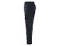 Pantalon cargo bleu foncé avec taille élastique.