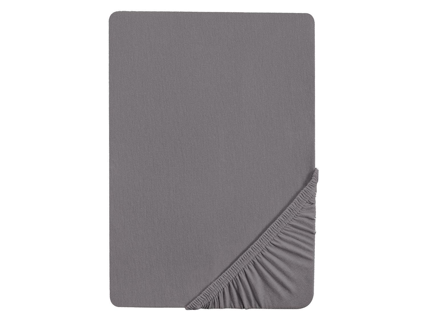 Biberna Drap-housse en jersey (argent, 180-200 x 200 cm)
