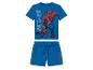 Ensemble t-shirt et short Spider-Man pour enfant, bleu.
