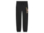 Pantalon de jogging noir avec un imprimé Spider-Man.