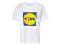 T-shirt blanc avec logo Lidl.