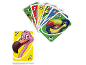 Un jeu de cartes avec des animaux de la jungle et un flamant rose.