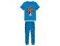 Pyjama enfant Mickey Mouse : t-shirt et legging bleu avec motifs Mickey.