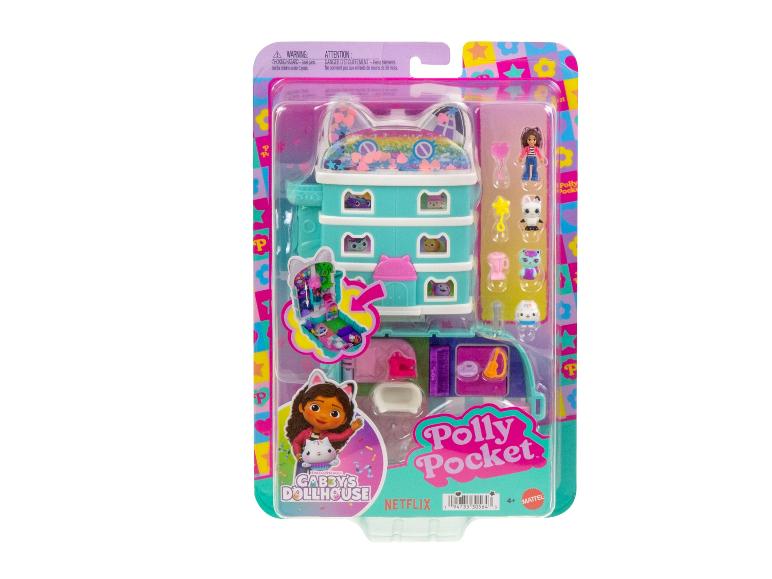 Coffret Polly Pocket Gabby's Dollhouse avec figurines et accessoires dans l'emballage