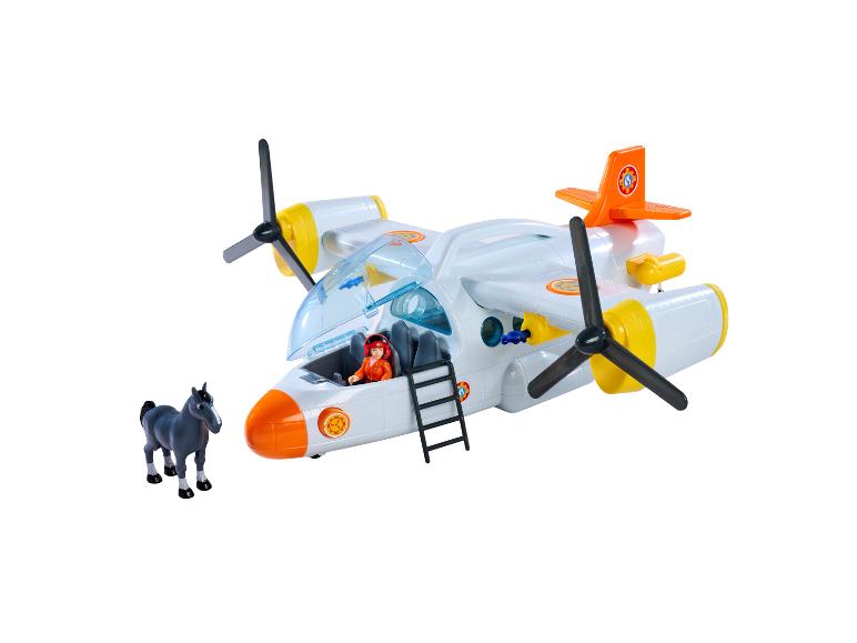 Jouets pour enfants : avion et cheval.