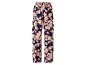 Pantalon large à imprimé floral