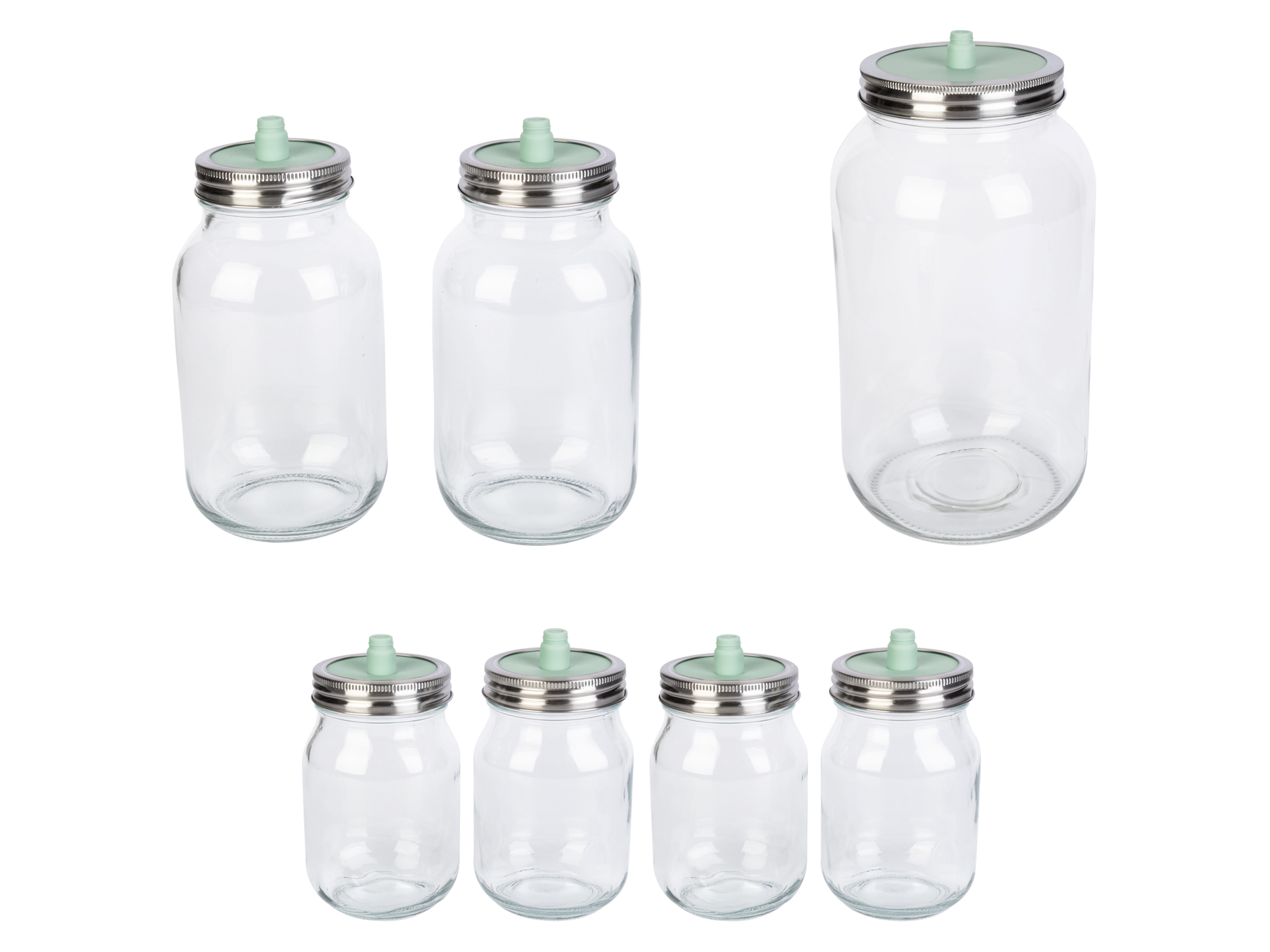 ERNESTO® Bocal ou lot de bocaux de fermentation