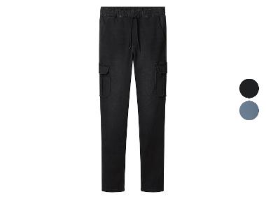ESMARA MEN Pantalon de jogging cargo en denim homme