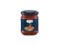 Pot de pesto alla Trapanese avec basilic, tomates séchées et amandes, 180g.