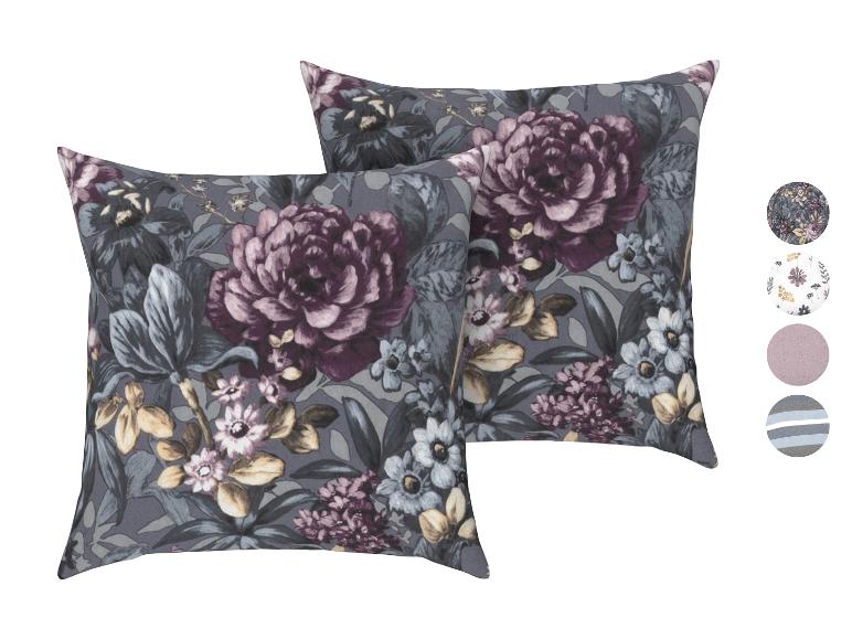 Lot de 2 taies d'oreiller, 70 x 50 cm