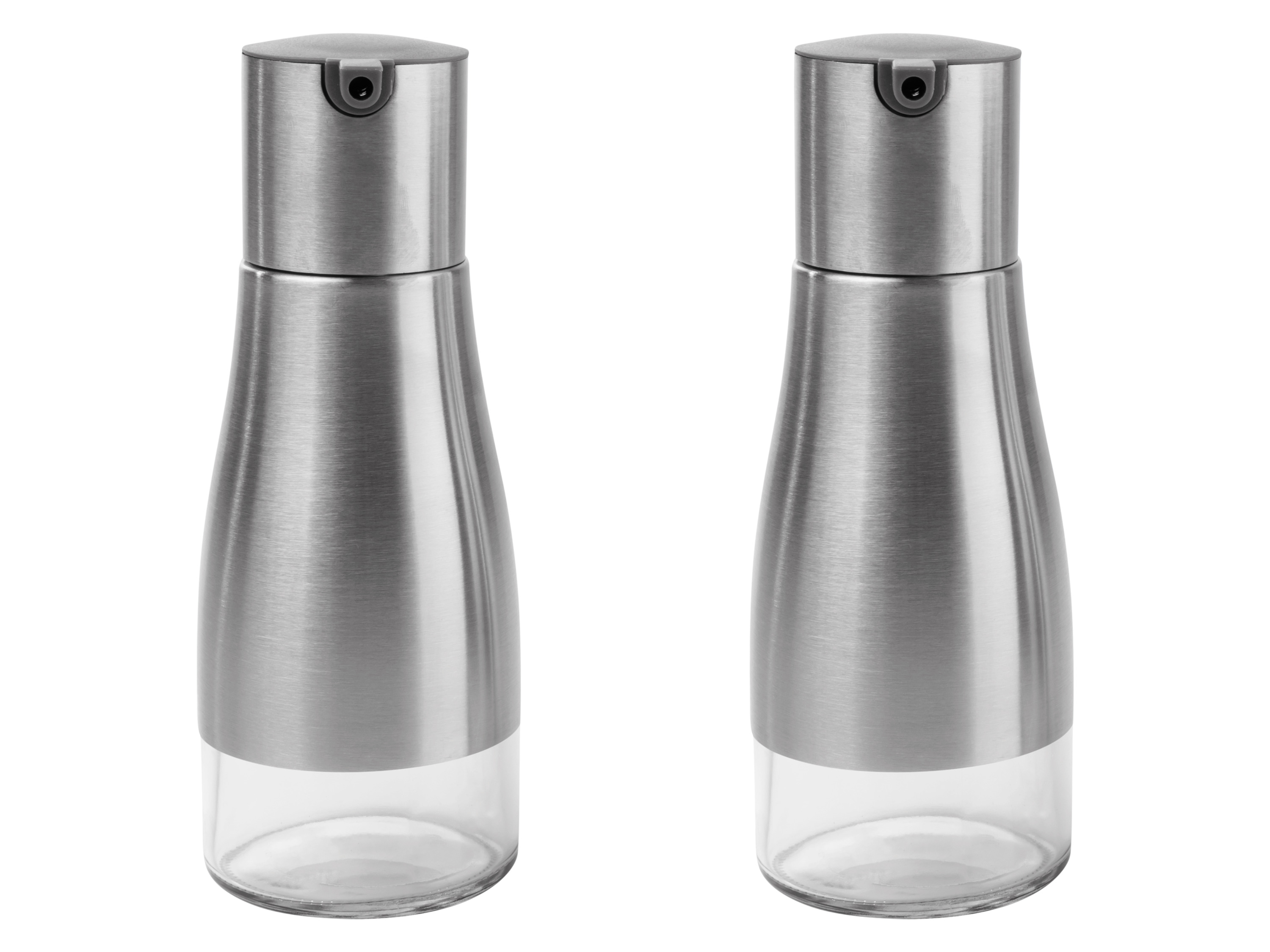 LIVARNO home Set moulins à sel et poivre ou  Set de distributeurs à huile et à vinaigre ou Râpe (set de distributeurs à vinaigre et à huile)
