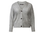 Un cardigan gris en tricot avec des boutons de la marque Esmara.