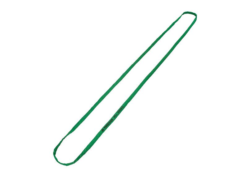 Sangle de levage verte Parkside d'une capacité de 2000 kg