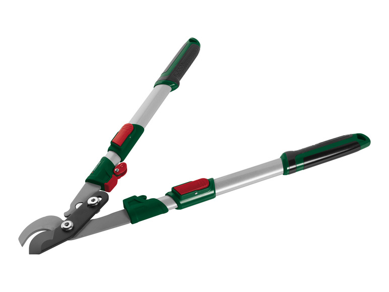 Un sécateur télescopique Parkside pour couper les branches.