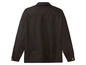 Chemise noire à manches longues avec boutons