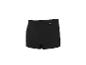 Caleçon noir pour homme avec ceinture élastique et détails de couture.