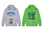 Sweats à capuche enfant Super Mario et Minecraft.